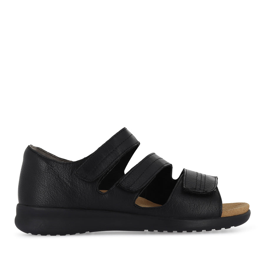 BARDOT XW - BLACK LEATHER