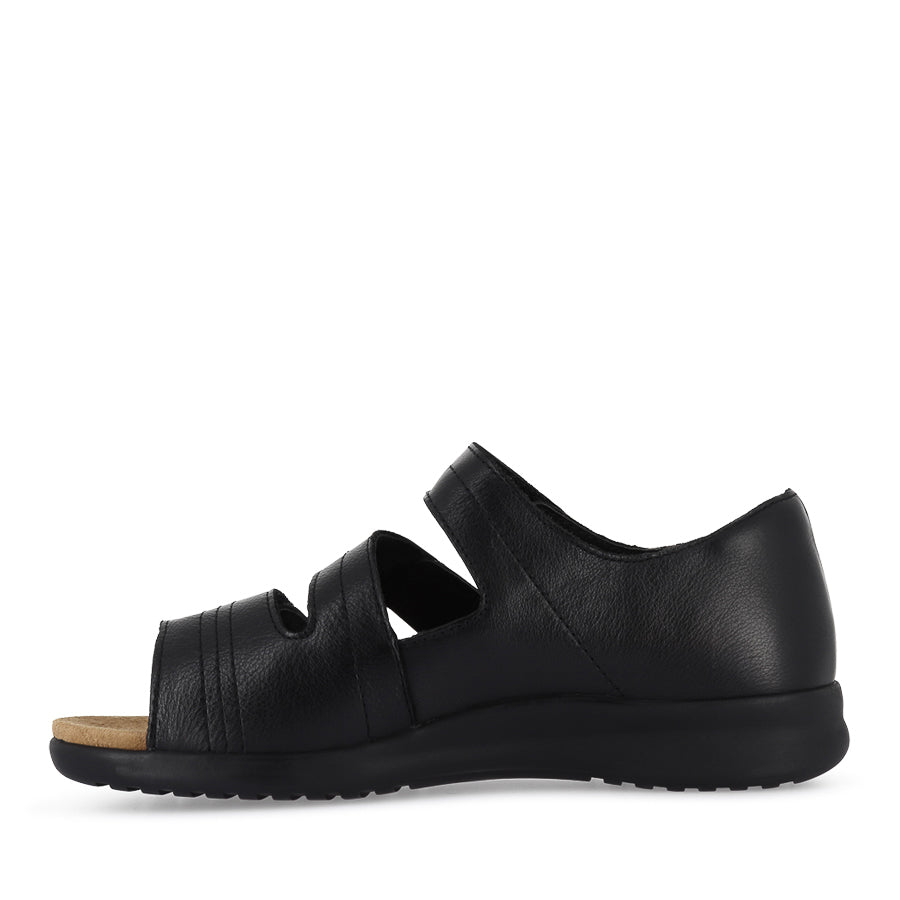 BARDOT XW - BLACK LEATHER