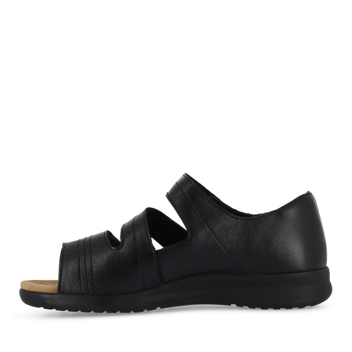 BARDOT XW - BLACK LEATHER