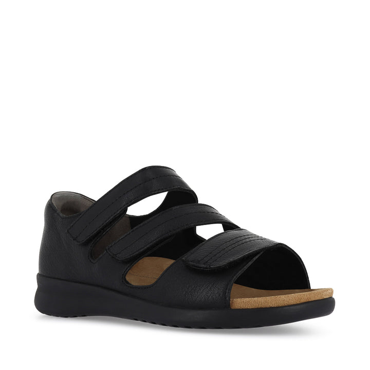 BARDOT XW - BLACK LEATHER