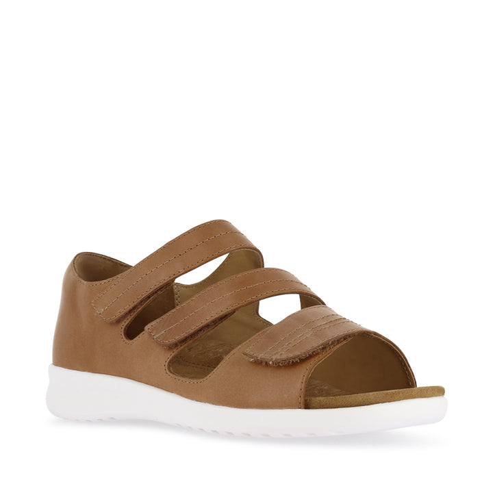 BARDOT XW - TAN WHITE LEATHER