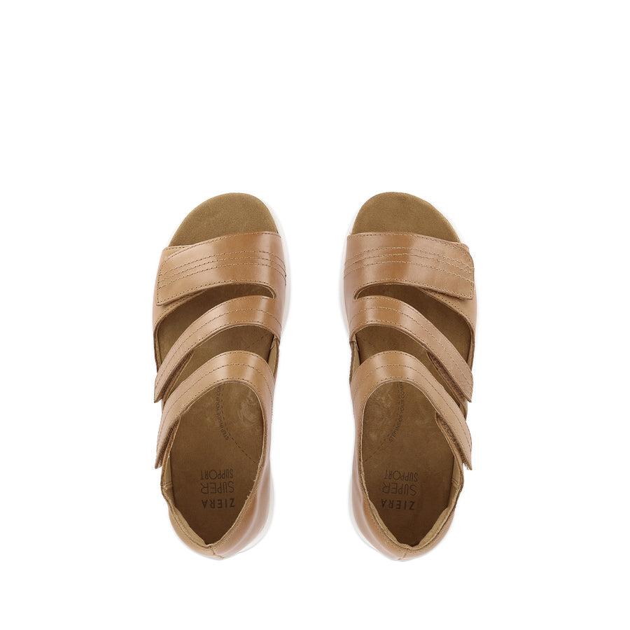 BARDOT XW - TAN WHITE LEATHER
