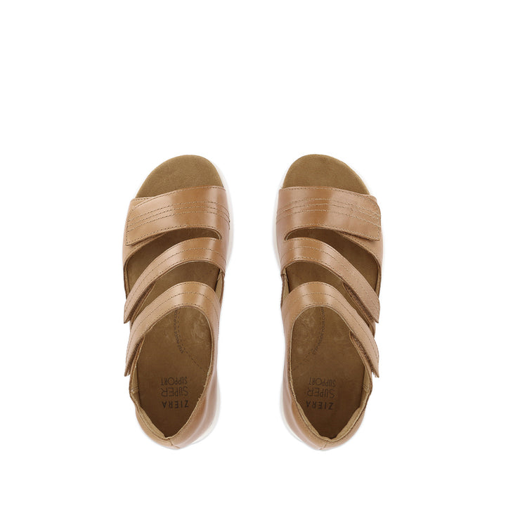BARDOT XW - TAN WHITE LEATHER