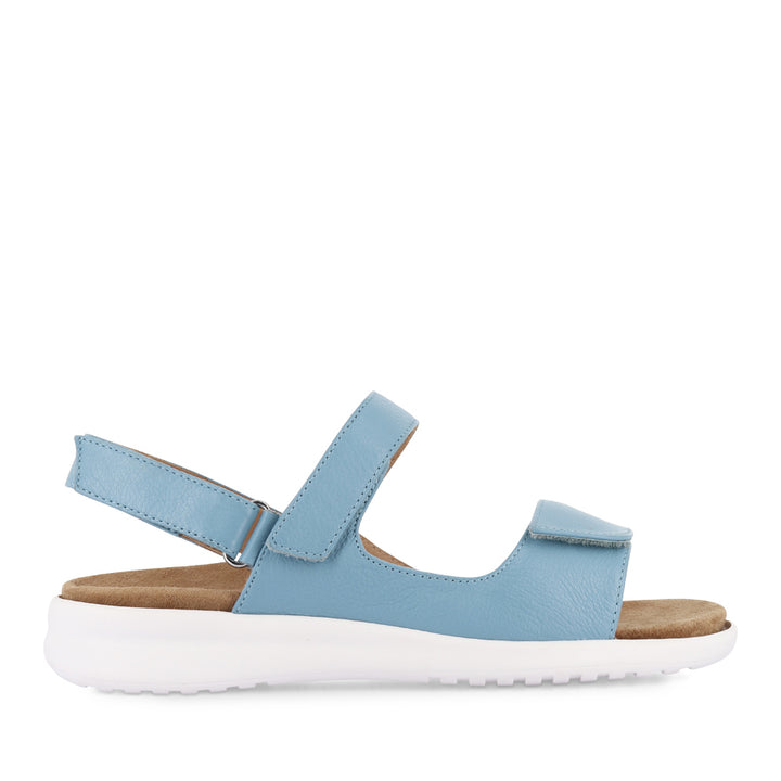 BENJI XW - NEW BLUE LEATHER/WHITE SOLE