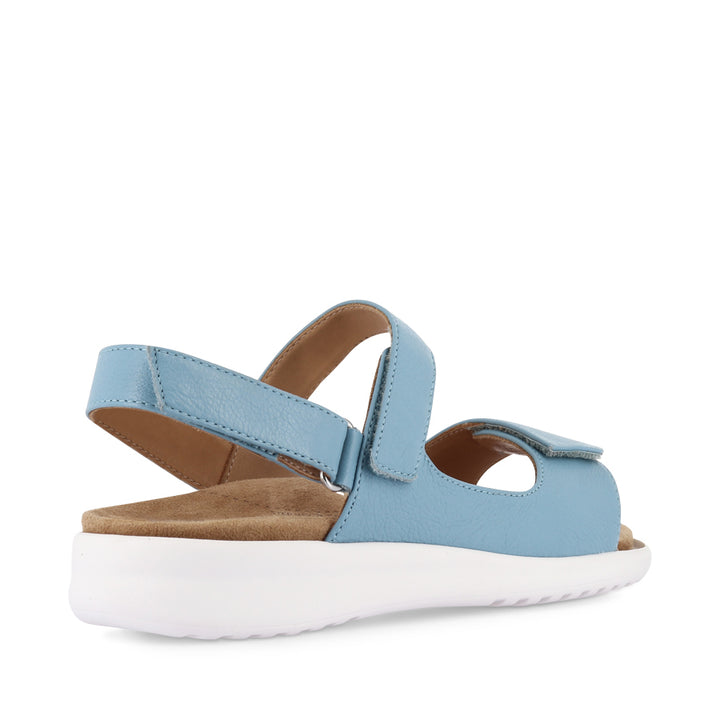 BENJI XW - NEW BLUE LEATHER/WHITE SOLE