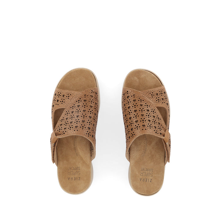 BINTY XW - TAN ALMOND LEATHER