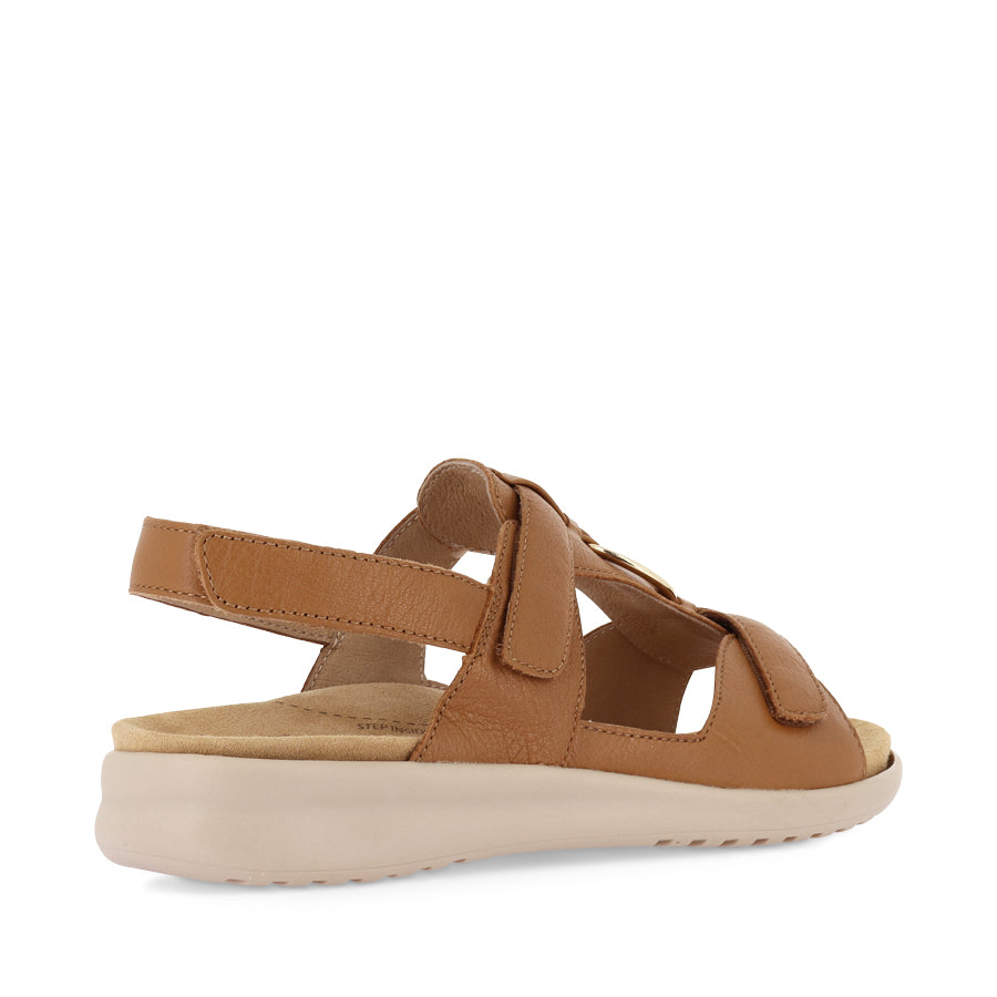 BRISA XW - DARK TAN LEATHER