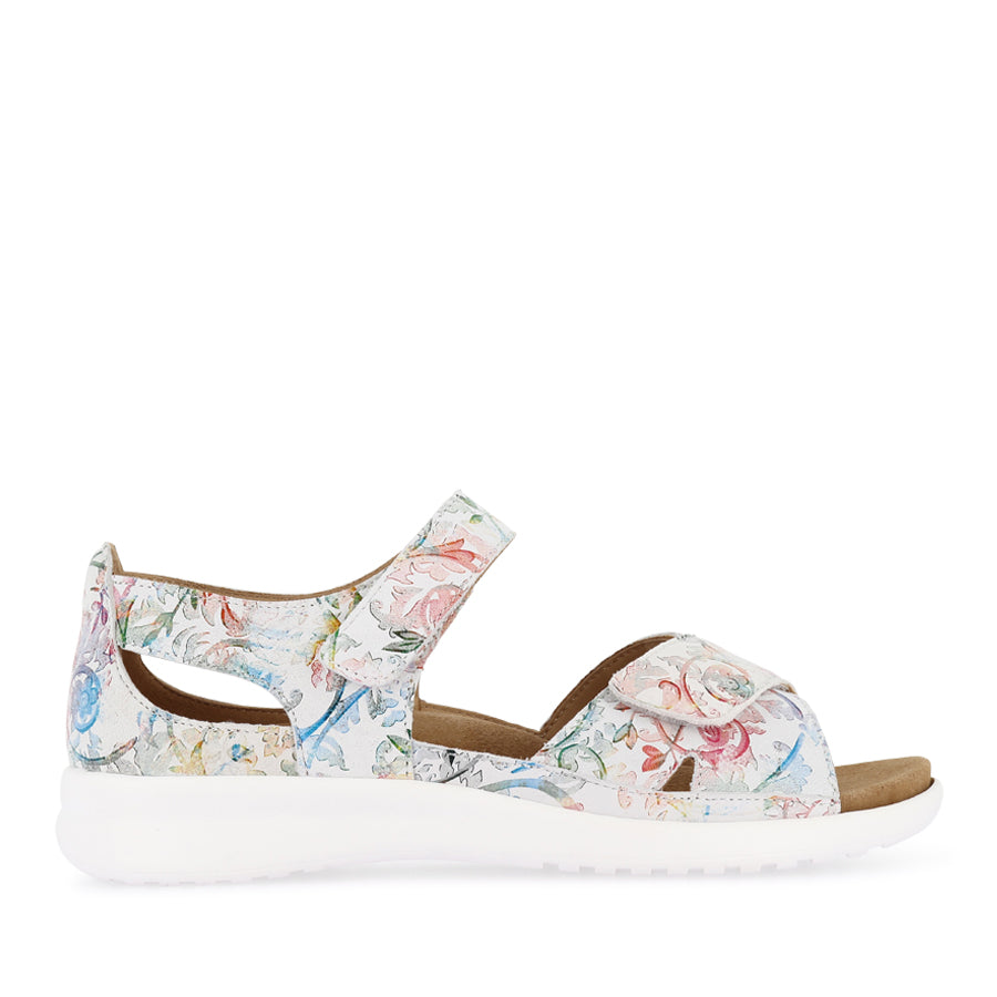 BRONN XW - ALMOND FLORAL LEATHER