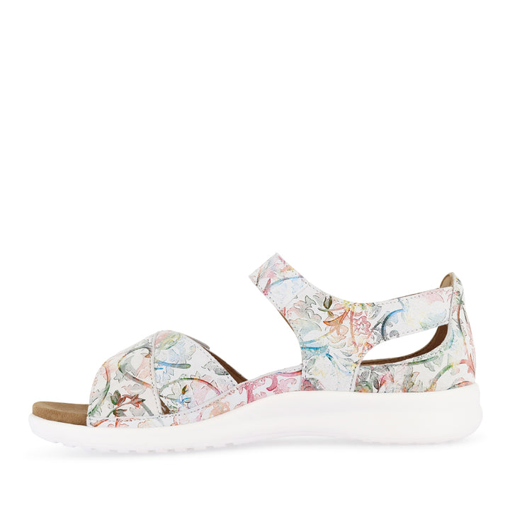 BRONN XW - ALMOND FLORAL LEATHER