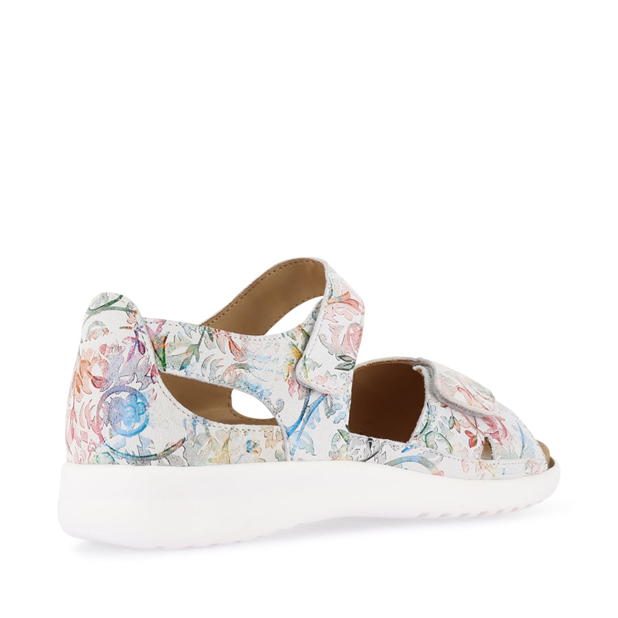 BRONN XW - ALMOND FLORAL LEATHER