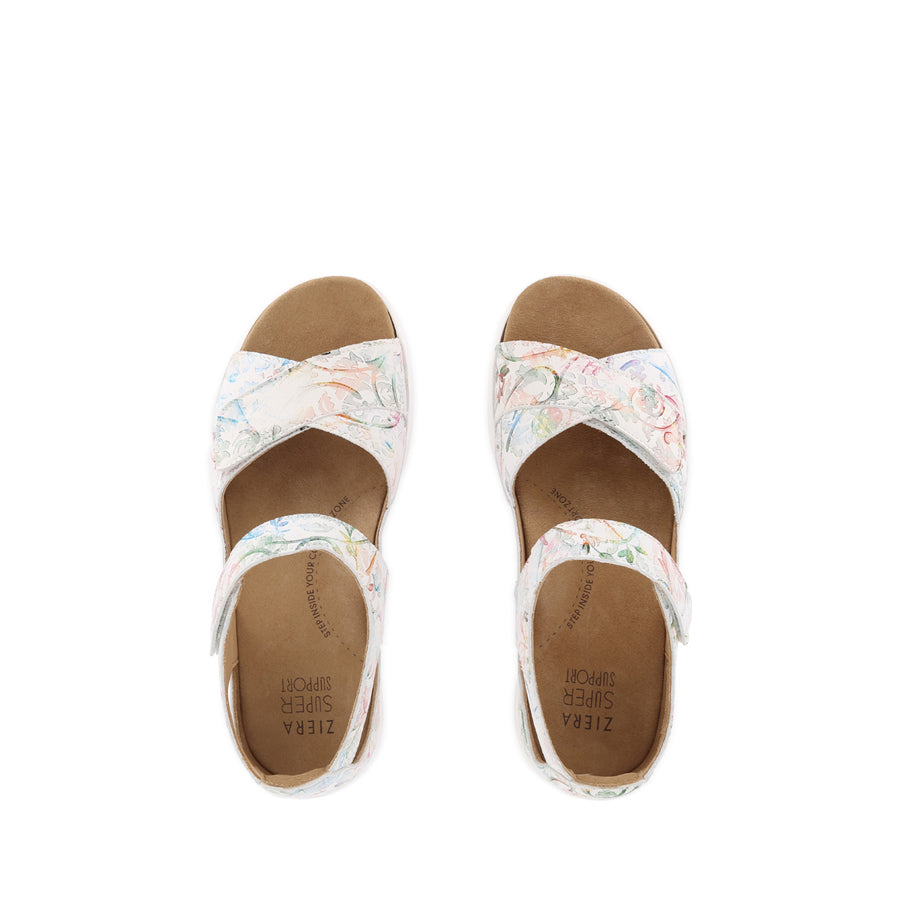 BRONN XW - ALMOND FLORAL LEATHER