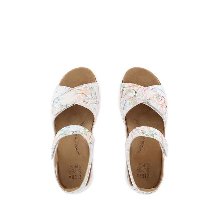 BRONN XW - ALMOND FLORAL LEATHER