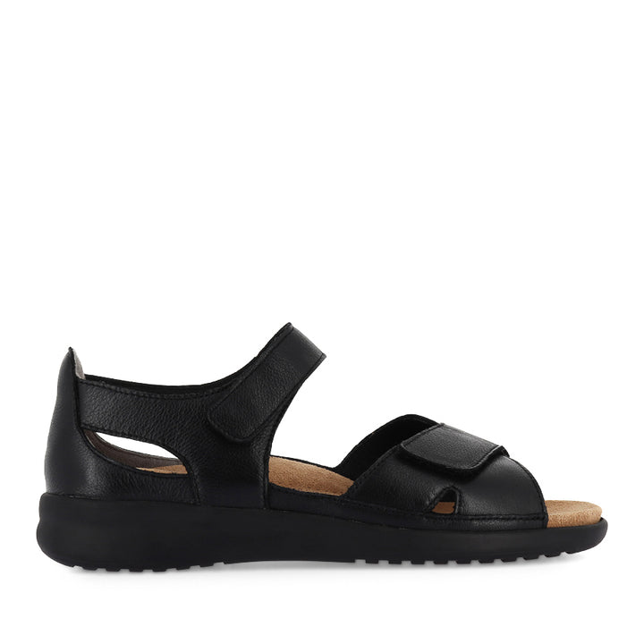 BRONN XW - BLACK BLACK LEATHER