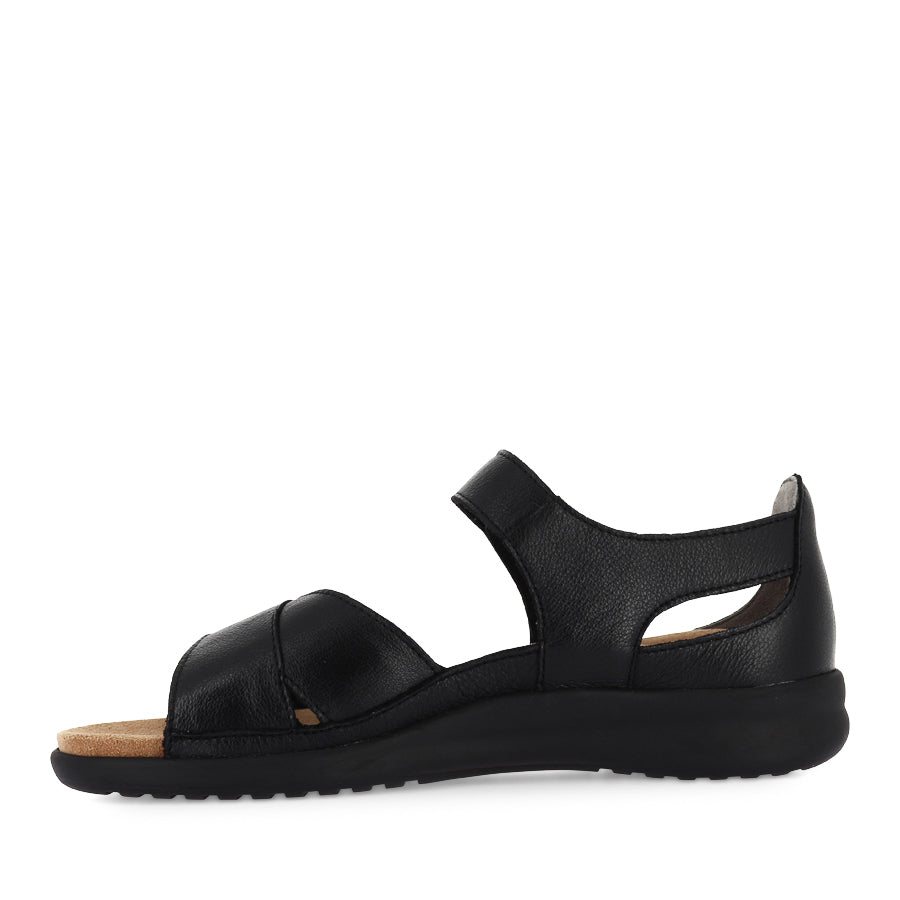 BRONN XW - BLACK BLACK LEATHER
