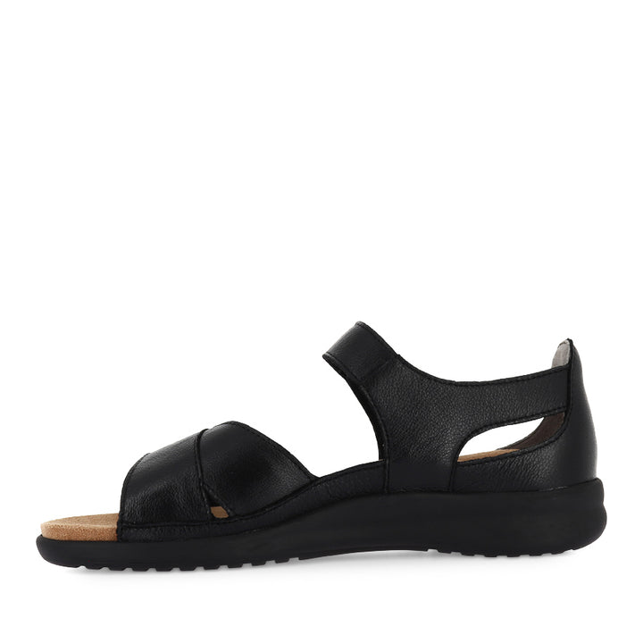 BRONN XW - BLACK BLACK LEATHER