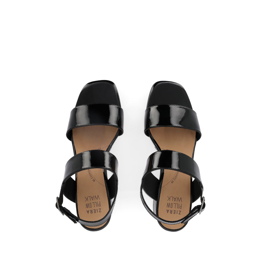 CAITLAN W - BLACK PATENT LEATHER