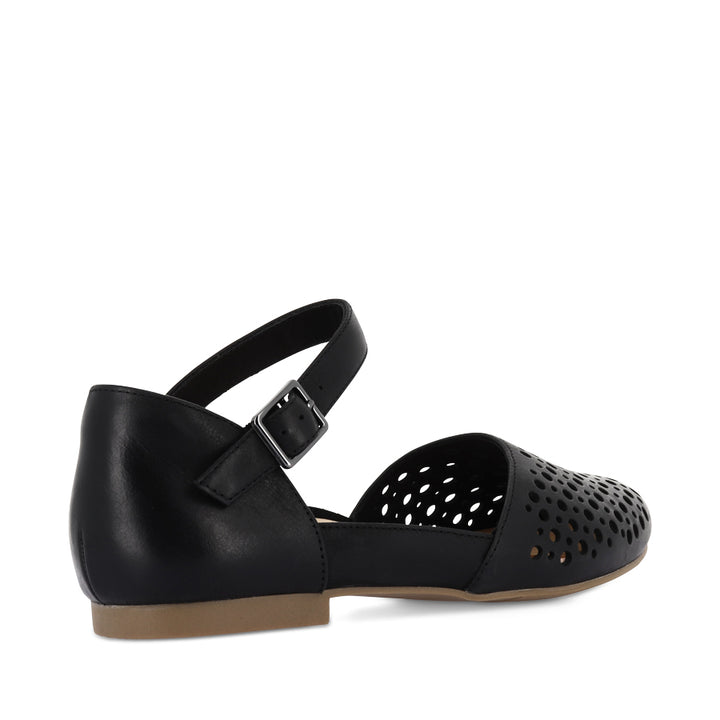 CARROLE XF - BLACK LEATHER