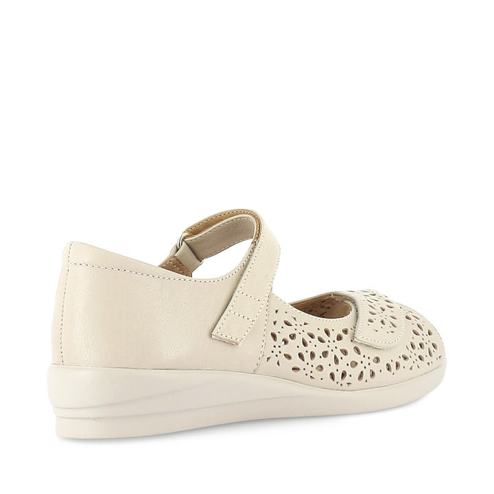 DAFFODIL W - ALMOND LEATHER