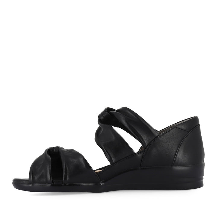 DOXIE W - BLACK LEATHER