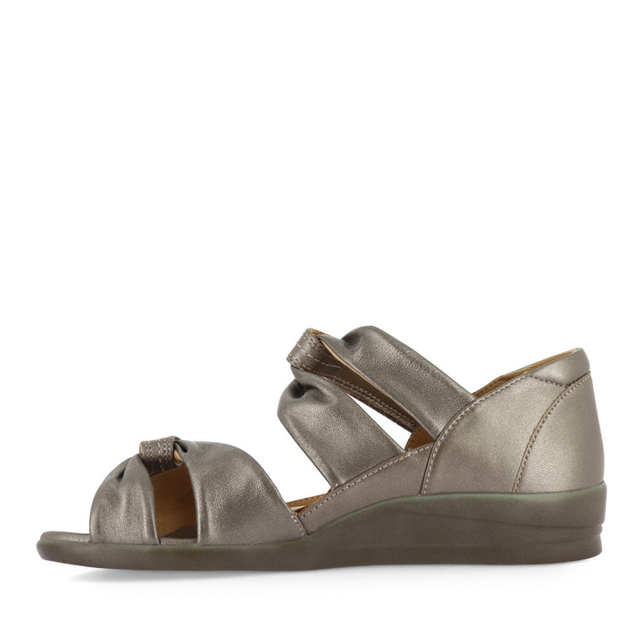 DOXIE W - GREIGE LEATHER