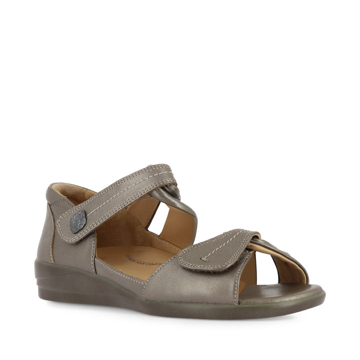 DOXIE W - GREIGE LEATHER
