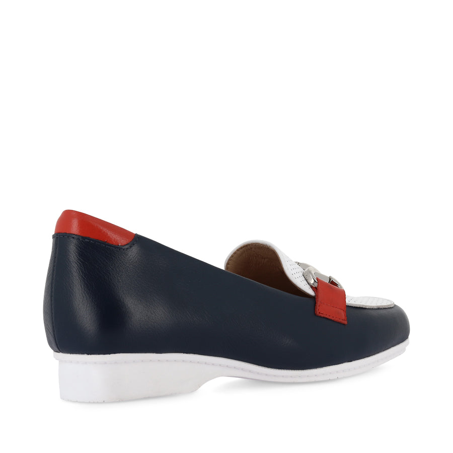 FILLAH XF - NAVY WHITE LEATHER