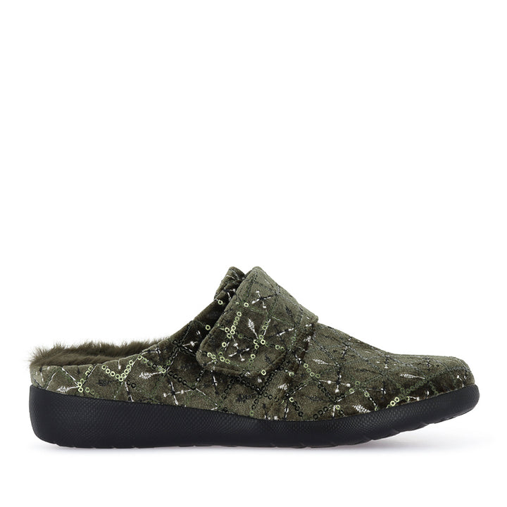 FOSCO XW - OLIVE DIAMOND VELVET