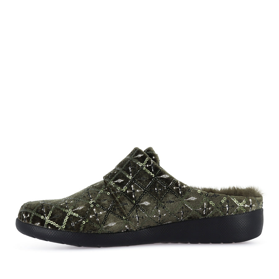 FOSCO XW - OLIVE DIAMOND VELVET