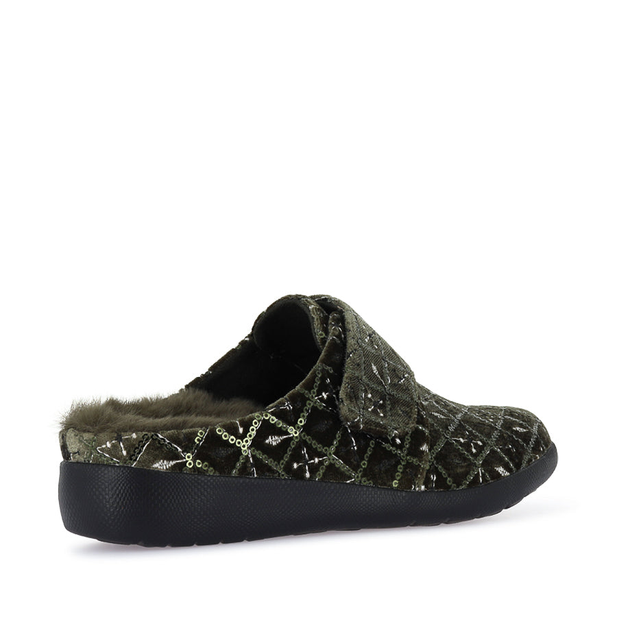 FOSCO XW - OLIVE DIAMOND VELVET