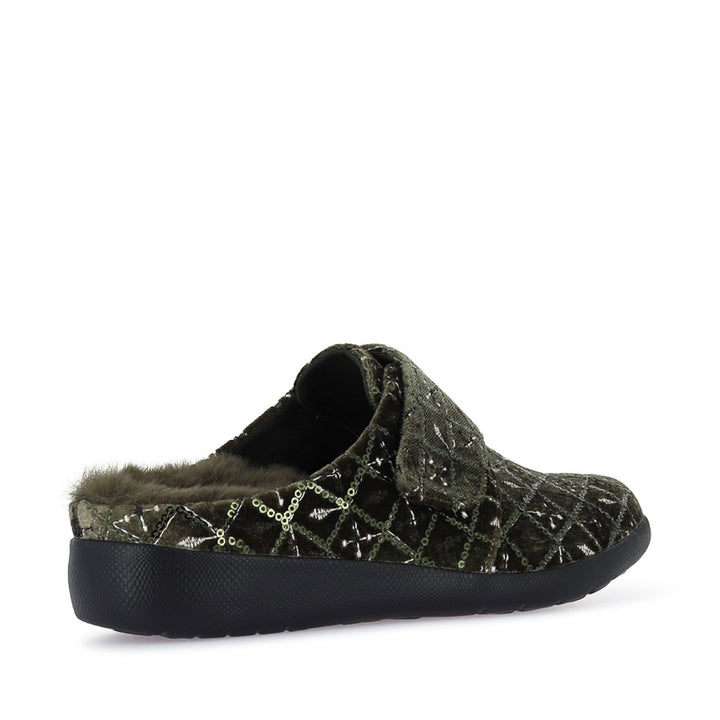 FOSCO XW - OLIVE DIAMOND VELVET