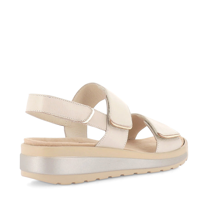 GARLIN W - ALMOND-PALE GOLD LEATHER