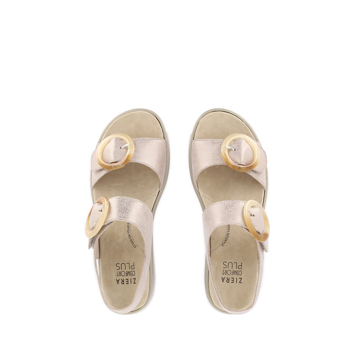 GATHAS W - NUDE ROSE GOLD LEATHER