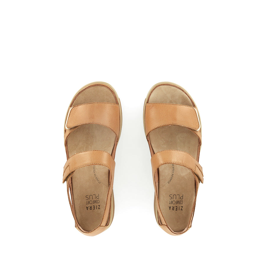 GEDD W - DARK TAN-ALMOND LEATHER