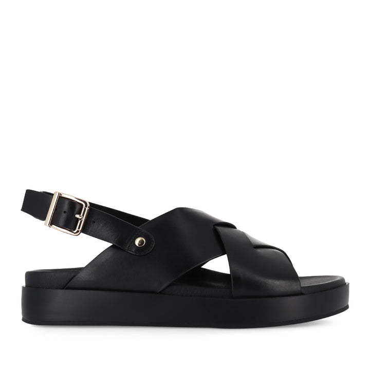 GELOE W - BLACK BLACK LEATHER