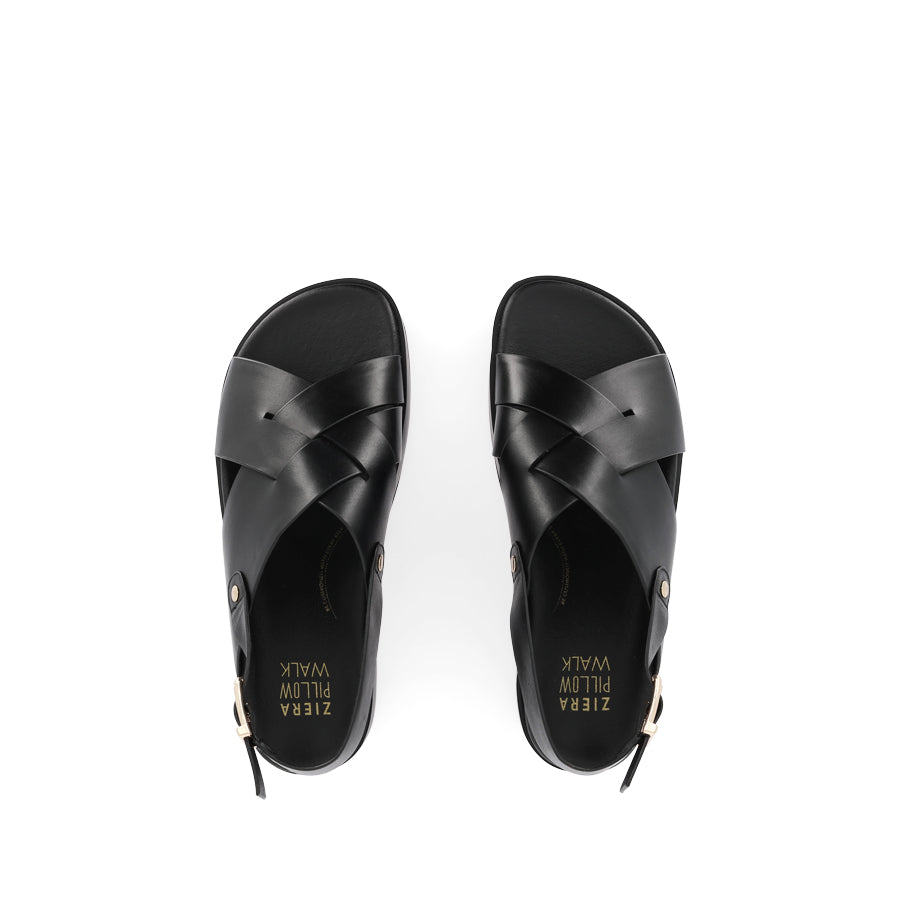 GELOE W - BLACK BLACK LEATHER