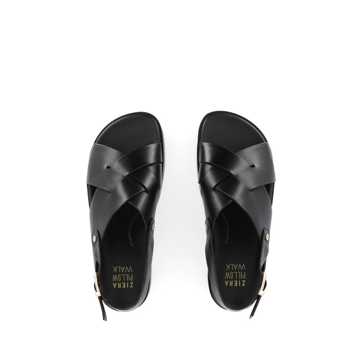 GELOE W - BLACK BLACK LEATHER
