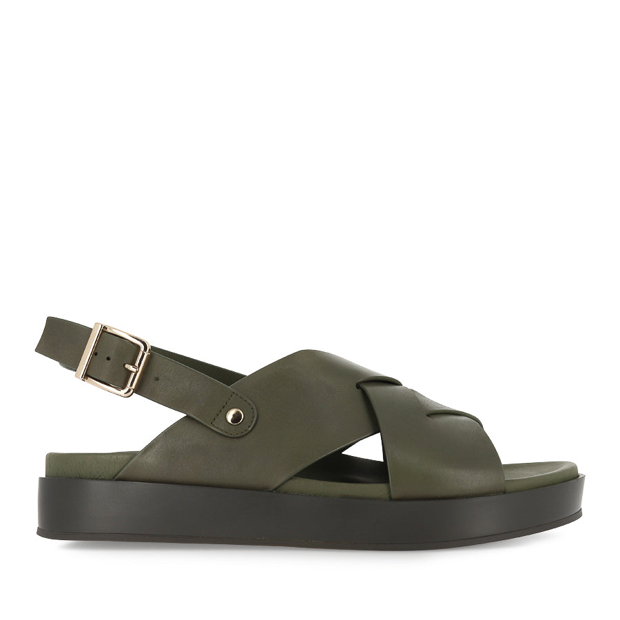 GELOE W - OLIVE OLIVE LEATHER