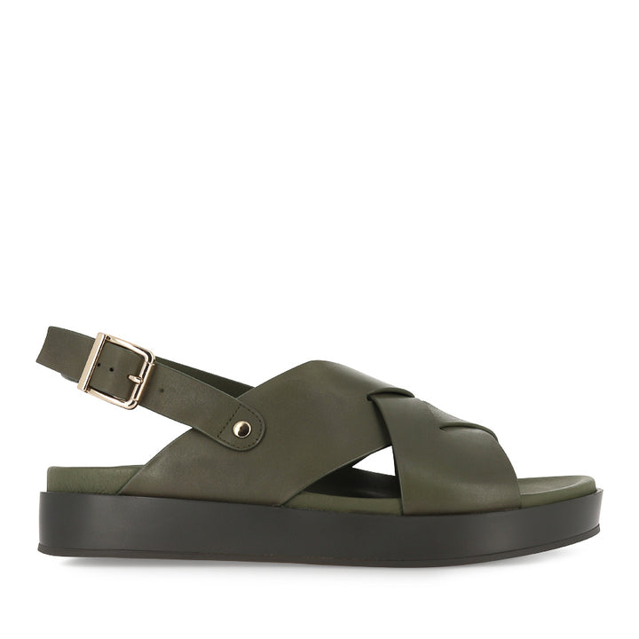 GELOE W - OLIVE OLIVE LEATHER