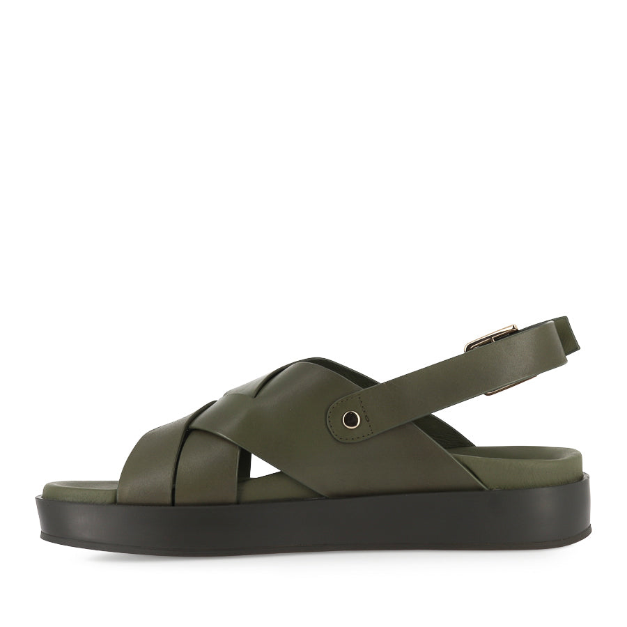 GELOE W - OLIVE OLIVE LEATHER