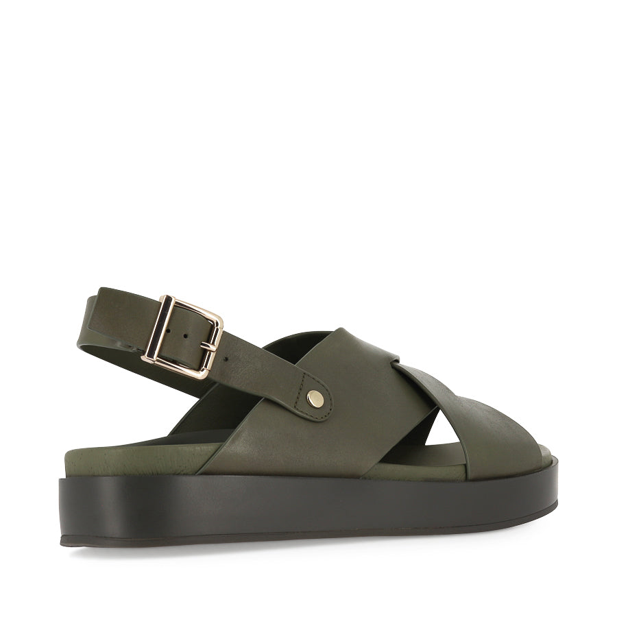 GELOE W - OLIVE OLIVE LEATHER