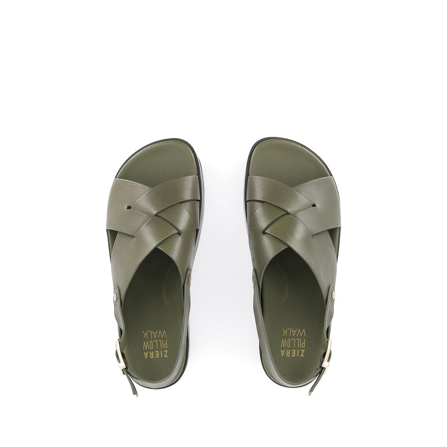 GELOE W - OLIVE OLIVE LEATHER