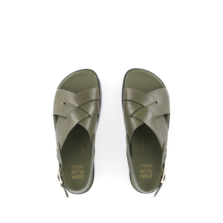 GELOE W - OLIVE OLIVE LEATHER