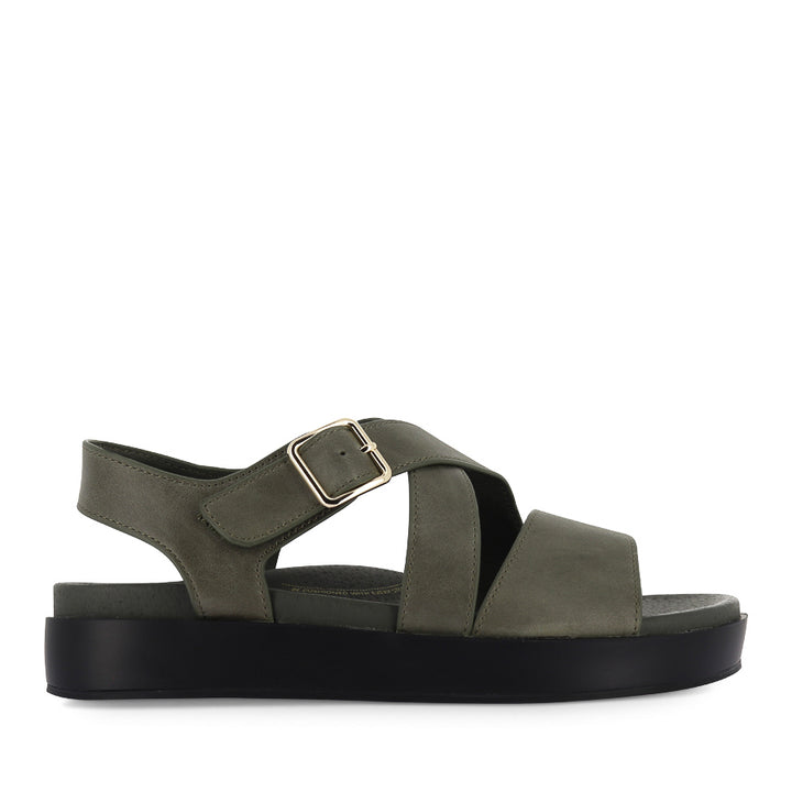 GLYNICE W - OLIVE LEATHER