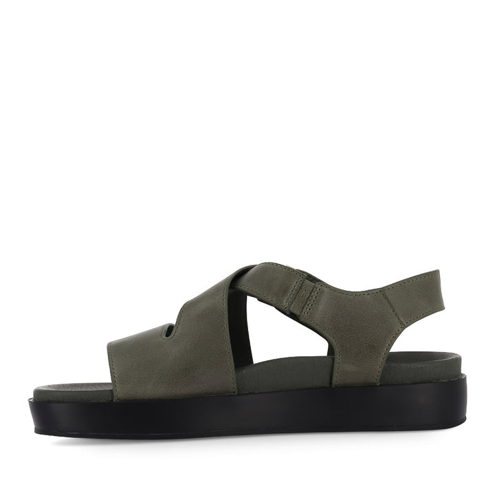GLYNICE W - OLIVE LEATHER