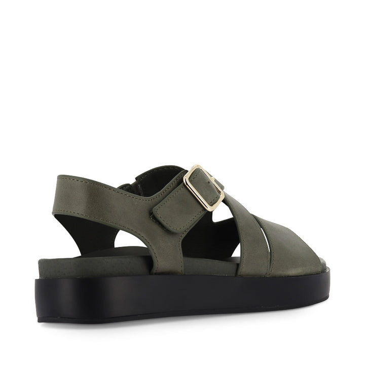 GLYNICE W - OLIVE LEATHER