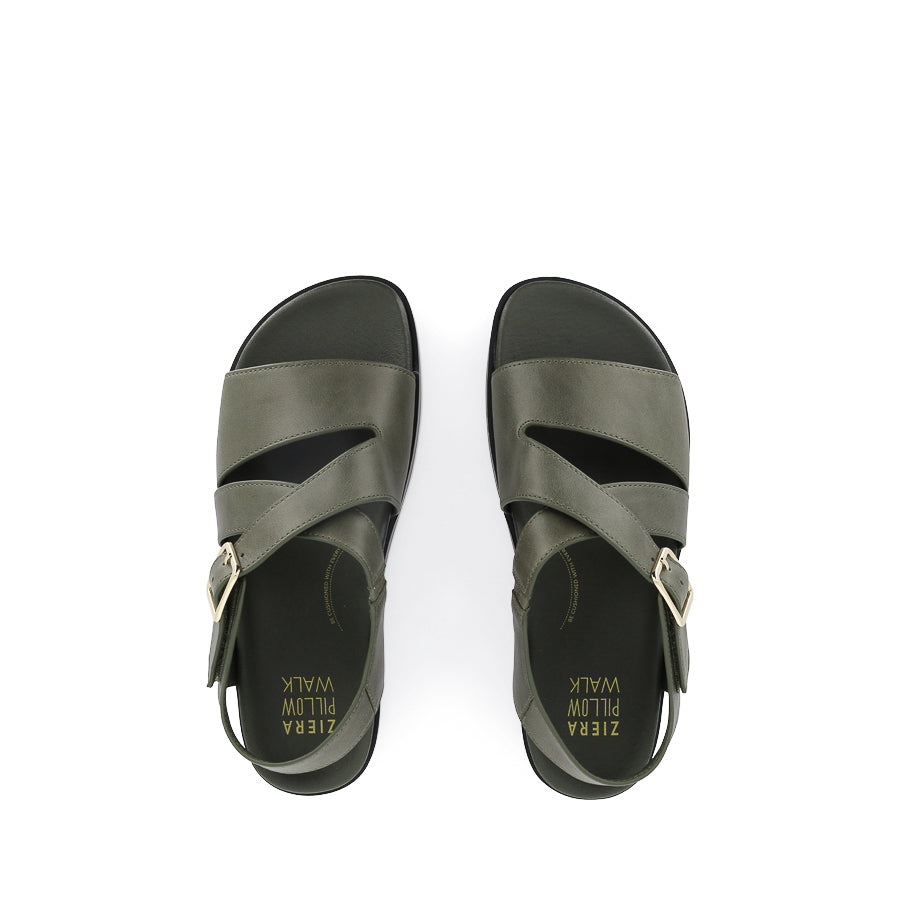 GLYNICE W - OLIVE LEATHER