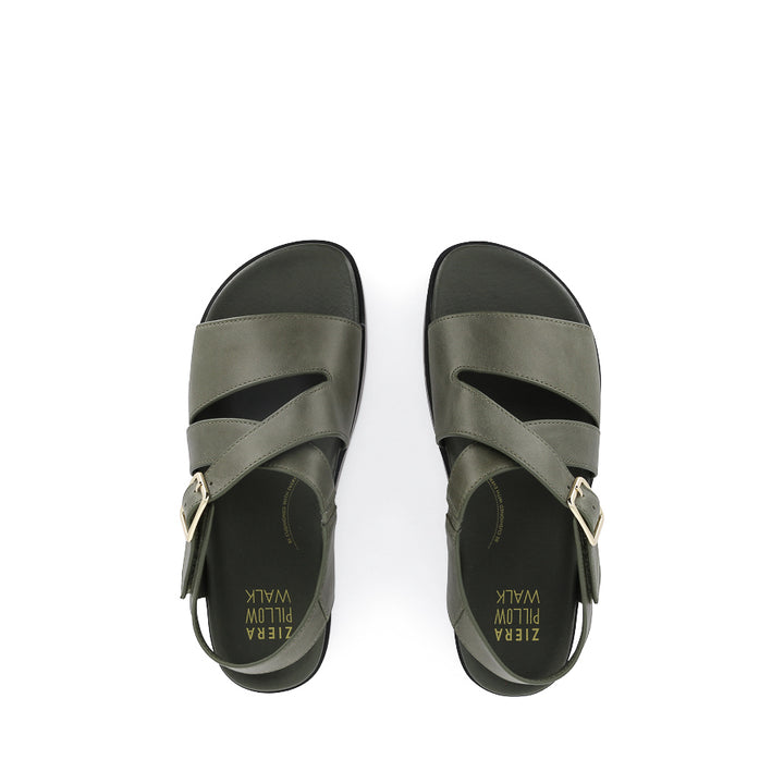GLYNICE W - OLIVE LEATHER