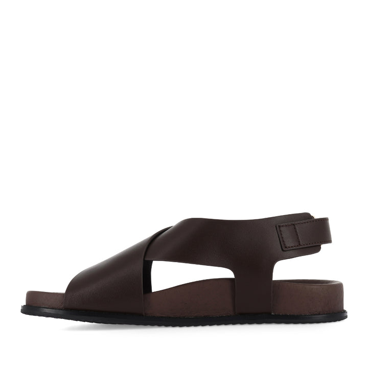 HANAKO W - CHOC LEATHER