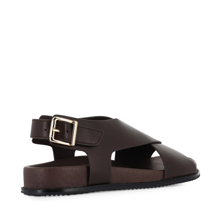 HANAKO W - CHOC LEATHER