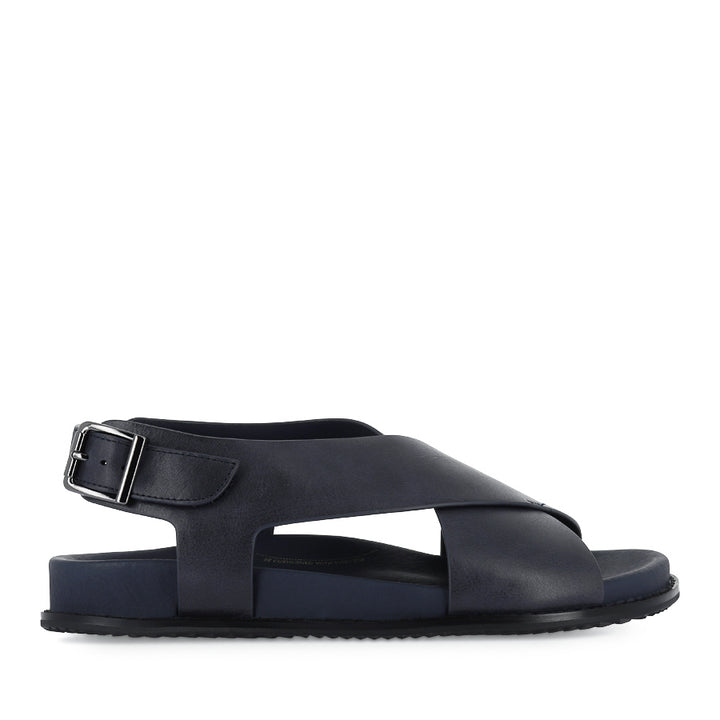 HANAKO W - NAVY LEATHER